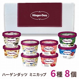 ハーゲンダッツミニカップ8個セット HD40L スイーツ アイスクリーム【送料込み】【お届け不可地域：離島】