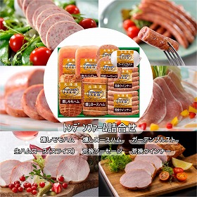 トンデンファーム詰合せ 2012067 TH-100S ハム ソーセージ ハムギフト【送料込み】【二重包装不可】【お届け不可地域：沖縄・離島】