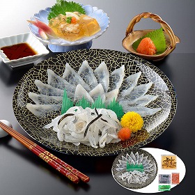 関とら本店 とらふく刺身・ふく煮こごりセット 魚介 フグ【送料込み】【二重包装不可】【お届け不可地域：離島】