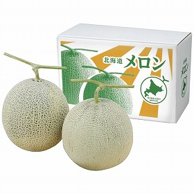 3%OFF【お中元2025】北海道産 赤肉メロン2玉 810006 4724-050 フルーツ 果物【送料込み】【二重包装不可】【お届け不可地域:北海道・沖縄・離島】【お届け日時指定不可】