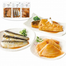 3%OFF【お中元2025】「銀くま」お手軽煮つけセット 430320 4729-048 魚料理 和風惣菜【送料込み】【二重包装不可】【お届け不可地域:北海道・沖縄・離島】