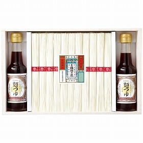 3%OFF【お中元2025】手延素麺揖保乃糸・麺つゆ詰合せ KAT-50A 4759-077 麺 そうめん【送料込み】【二重包装不可】【お届け不可地域:北海道・沖縄・離島】