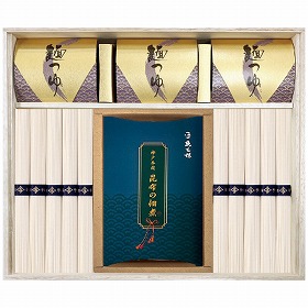 3%OFF【お中元2025】老舗料亭「魚三楼」神戸牛肉と昆布の佃煮・三輪素麺詰合せ MU-40T 4760-145 麺 そうめん【送料込み】【二重包装不可】【お届け不可地域:北海道・沖縄・離島】