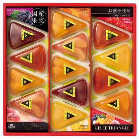 3%OFF【お中元2025】フーシェ 国産果実のジュレ・トリアングル GTL-50 4794-069 スイーツ 洋菓子【送料込み】【二重包装不可】【お届け不可地域:北海道・沖縄・離島】