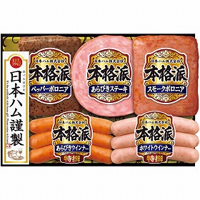 【お中元2025】日本ハム 本格派ギフト NH-342 ハムギフト【送料込み】【二重包装不可】【お届け不可地域：離島】_908