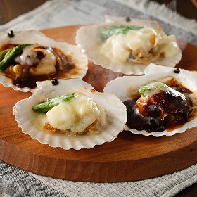 北海道産帆立グラタン・デミグラスチーズ焼き 洋風惣菜 グラタン【送料込み】【お届け不可地域：離島】