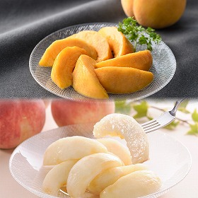桃 食べくらべ フルーツ 果物【送料込み】【お届け不可地域:離島】