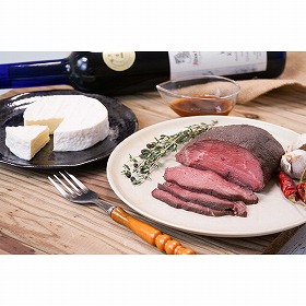 北海道ローストビーフ＆カマンベールチーズセット グルメ 肉 惣菜【送料込み】【二重包装不可】【お届け不可地域：離島】