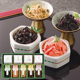 【お歳暮2025】京・料亭 わらびの里 京楽味 佃煮詰合せ わ S-50 9834-060 和風惣菜【送料込み】【お届け不可地域:北海道・沖縄・離島】