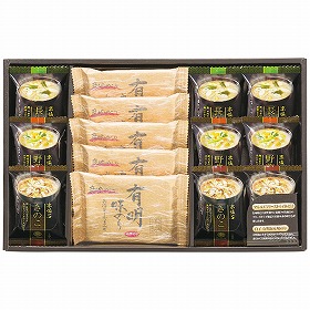 【お歳暮2025】フリーズドライみそ汁&有明味のりセット NF-BE 9883-099 和風惣菜【送料込み】【二重包装不可】【お届け不可地域:北海道・沖縄・離島】
