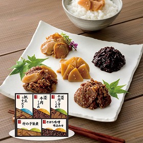 【お歳暮2025】柿安 料亭しぐれ煮詰合せ FS30 9901-063 和風惣菜【送料込み】【二重包装不可】【お届け不可地域:北海道・沖縄・離島】