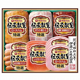 【お歳暮2025】 伊藤ハム 伝承献呈 GMF-68 ハムギフト【送料込み】【二重包装不可】