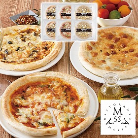 リストランテ・マッサ監修 3種のこだわりナポリ風ピッツア 950022 4826-880 ピザ【送料込み】【二重包装不可】【お届け不可地域：北海道・沖縄・離島】
