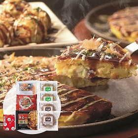 お好み焼きたこ焼きセット＜8食＞ 6604-80 4828-264 千房 ゆかり ぼてじゅう きじ 会津屋【送料込み】【二重包装不可】【お届け不可地域：北海道・沖縄・離島】