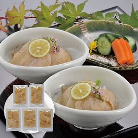 ふく漬け丼 九州産柚子胡椒風味 5袋 25柚丼5 4828-694 フグ【送料込み】【二重包装不可】【お届け不可地域：北海道・沖縄・離島】