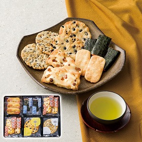 岩塚製菓 新潟物語 米菓詰合せ I-P 1201-037 和菓子 せんべい【送料込み】【お届け不可地域：北海道・沖縄・離島】