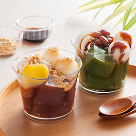 京わらびぱふぇ YF-GWO 和菓子 わらびもち スイーツ【送料込み】【二重包装不可】【お届け不可地域：離島不可】