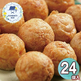 【父の日2026】会津屋 元祖たこ焼き24個入 6611-30 1856-488 たこやき【送料込み】【二重包装不可】【お届け不可地域：北海道・沖縄・離島】【お届け日時指定不可】