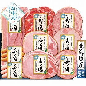 【お中元2026】日本ハム 北海道 プレミアム 美ノ国 ハムギフト【送料込み】【二重包装不可】【お届け不可地域：離島】_960