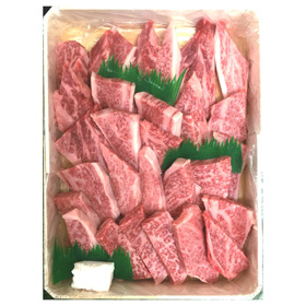 愛媛県産いしづち牛 厳選!雌黒毛和牛 リブロース 焼肉セット 約650g (A4-A5等級)【送料込み】