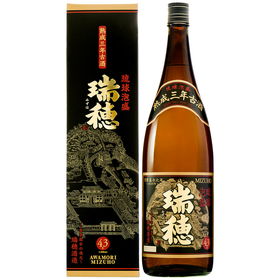 琉球泡盛 瑞穂 熟成3年古酒 43度1800ml【送料込み】