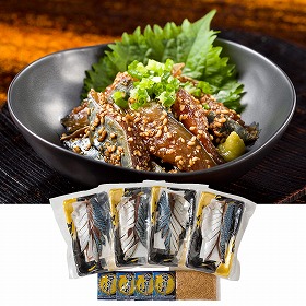 博多名物 ごまさば（真さばの切身）４人前 魚介類 サバ【送料込み】【お届け不可地域：離島】
