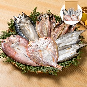 海鮮一汐開きセット 鯛 サバ 干物 詰合せ【送料込み】【お届け不可地域：離島】