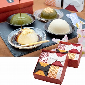 亀久堂 吉野葛すいーつ（くず餅・くずぷりん）詰合せ２段 和菓子 葛餅 スイーツ【送料込み】【お届け不可地域：離島】