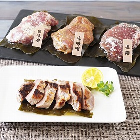 デリシャエール 豚ヒレ昆布〆味付け肉3種セット 豚肉 詰合せ【送料込み】【二重包装不可】【お届け不可地域：離島】