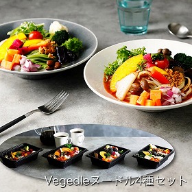 Vegedleヌードル4種セット 麺 ラーメン【送料込み】【お届け不可地域:北海道・沖縄・離島】