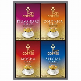 キーコーヒー ドリップオン・レギュラーコーヒーギフト KDV-20L 4214-023 コーヒー ドリップバッグ【送料込み】【お届け不可地域：北海道・沖縄・離島】