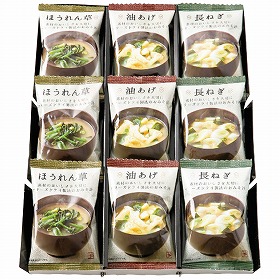 美味心 フリーズドライ味噌汁ギフト MSA-A 4219-023 和風惣菜 みそ汁【送料込み】【お届け不可地域：北海道・沖縄・離島】