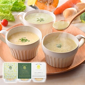 MaazelMaazel 34種のやさい畑スープセット 計3個入 洋風惣菜 詰合せ【送料込み】【二重包装不可】【お届け不可地域：離島】