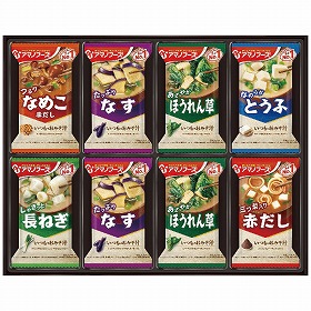 3%OFF【お中元2025】アマノフーズ おみそ汁ギフト 300M 4772-075 和風惣菜 詰合せ【送料込み】【二重包装不可】【お届け不可地域:北海道・沖縄・離島】