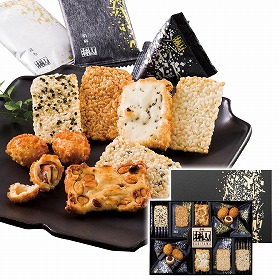 3%OFF【お中元2025】赤坂柿山 柿山セレクト KS-30 4797-041 あられ 和菓子【送料込み】【二重包装不可】【お届け不可地域:北海道・沖縄・離島】
