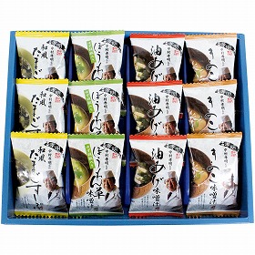 【お中元2025】中村孝明監修 フリーズドライギフト NK-FDN 和風惣菜 みそ汁【送料込み】【二重包装不可】【お届け不可地域:離島】_1029