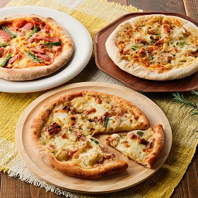 淡路・えびすもち豚のピザ3種セット ピザ 詰合せ【送料込み】【お届け不可地域：離島】