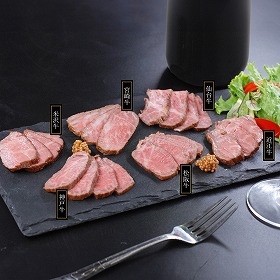 ブランド和牛6種食べくらべローストビーフ 牛肉 惣菜 詰合せ【送料込み】【二重包装不可】【お届け不可地域：離島】