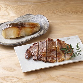 京都やま六 西京漬詰合せ 銀だら・豚肩ロース 惣菜 詰合せ【送料込み】【二重包装不可】【お届け不可地域：離島】