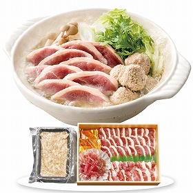 【お歳暮2025】千成亭 近江鴨 近江鴨鍋セット 半羽 9814-044 鍋セット【送料込み】【お届け不可地域:北海道・沖縄・離島】