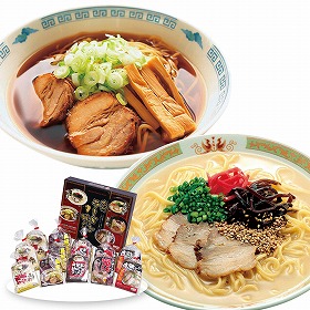 【お歳暮2025】エン・ダイニング 九州ラーメン味めぐり12食 KK-30 9874-090 麺 詰合せ【送料込み】【二重包装不可】【お届け不可地域:北海道・沖縄・離島】