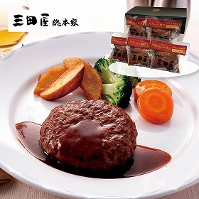 三田屋総本家 2段仕込みハンバーグ詰合せ HBK-A 4823-175 洋風惣菜【送料込み】【お届け不可地域：北海道・沖縄・離島】