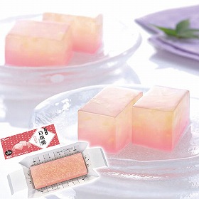 フレック 水菓子白桃羹 フリーカット 360g 和菓子 スイーツ【送料込み】【二重包装不可】