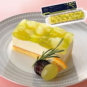 味の素 冷凍 フリーカットケーキ 洋梨とぶどう 515g スイーツ 洋菓子 ホームパーティー 業務用【送料込み】【二重包装不可】