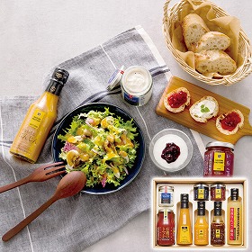 セゾンファクトリー リッチな朝食セット KRB-50IK 1229-059 ドレッシング ジャム 詰合せ【送料込み】【お届け不可地域：北海道・沖縄・離島】