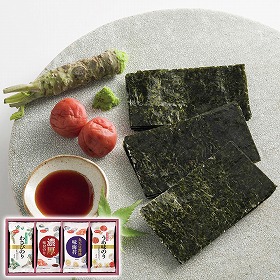 白子のり 味のりバラエティ詰合せ MR-200 1249-025 乾物 海苔【送料込み】【お届け不可地域：北海道・沖縄・離島】