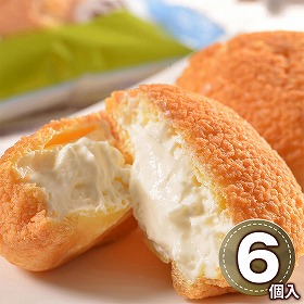 乳蔵 北海道シュークリーム6個 440180 1891-519 スイーツ 洋菓子【送料込み】【二重包装不可】【お届け不可地域：北海道・沖縄・離島】