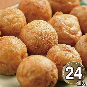 会津屋 元祖たこ焼き24個入 6611-30 1895-290 粉もの たこ焼き【送料込み】【二重包装不可】【お届け不可地域：北海道・沖縄・離島】