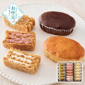 【お中元2026】ガトー・ド・ボワイヤージュ ミルフイユ＆スフレアソート スイーツ 洋菓子【送料込み】【二重包装不可】_708