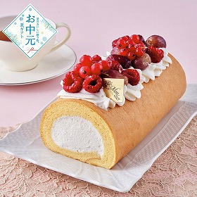 【お中元2026】パティスリー モンシェール 堂島バニラロールデコレーション スイーツ 洋菓子【送料込み】【二重包装不可】【お届け不可地域：離島】_718